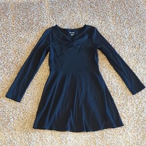 💲 Girl's Long Sleeve Black Dress Art Class Size 14